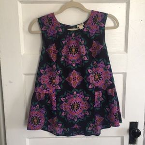 J Crew peplum top